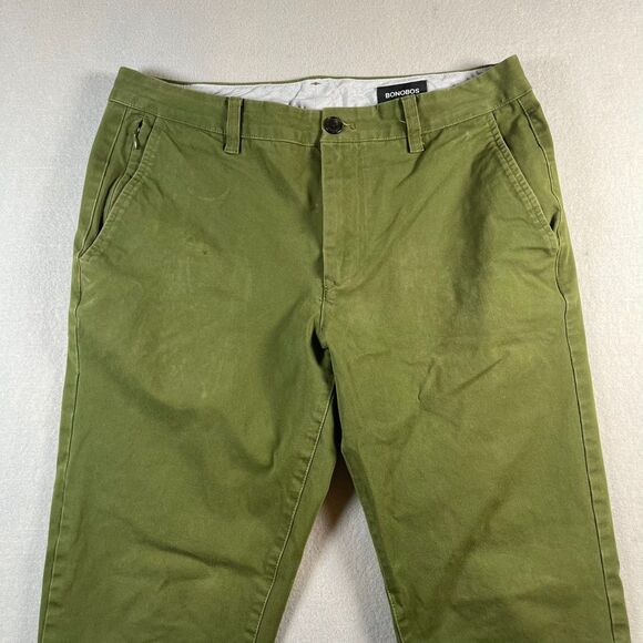 Bonobos Other - Bonobos Pants Mens The Chino 2.0 Sea Green 32x30 Slim Taper Casual Fit